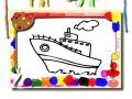 Jeu Retour à l'école : Temps de colorier les dessins animés en ligne