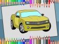Jeu Livre de coloriage des voitures américaines en ligne