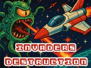 Jeu Destruction des envahisseurs en ligne