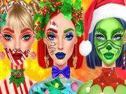 Jeu Maquillage de Noël Ellie en ligne
