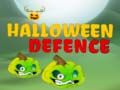 Jeu Défense d'Halloween en ligne