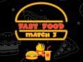 Jeu Match 3 Fast Food en ligne
