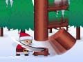 Jeu Santa Bûcheron en ligne