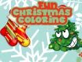 Jeu Coloriage de Noël amusant en ligne Jeu Coloriage de Noël amusant en ligne