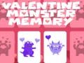 Jeu Mémoire Monstre Valentin en ligne