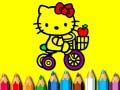 Jeu Retour à l'école : Colorage du doux chaton en ligne