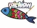 Jeu Coloriage Poisson Arc-en-ciel en ligne Jeu Coloriage Poisson Arc-en-ciel en ligne
