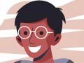 Jeu Garçons avec des lunettes: Puzzle en ligne