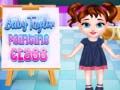 Jeu Cours de peinture de Bébé Taylor en ligne Jeu Cours de peinture de Bébé Taylor en ligne