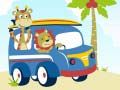 Jeu Différences entre les animaux mignons et les voitures en ligne