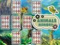 Jeu Mémoire des cartes d'animaux en ligne