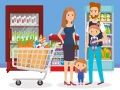 Jeu Puzzle Shopping Heureux en ligne