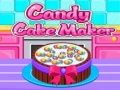Jeu Fabricant de Gâteaux en Bonbons en ligne