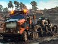 Jeu Casse-tête de camions dans la boue en ligne
