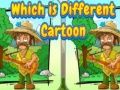 Jeu Lequel est le dessin animé différent en ligne Jeu Lequel est le dessin animé différent en ligne