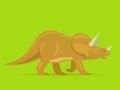 Jeu Coloriage de dinosaures mignons en ligne