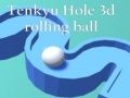 Jeu Tenkyu Trou Balle Roulante 3D en ligne