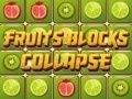 Jeu Fruits Blocs Effondrés en ligne