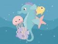 Jeu Mémoire de Poisson Adorable en ligne