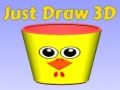 Jeu Juste Dessine 3D en ligne