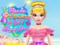 Jeu Princesse Blonde #DIY Robe Royale en ligne