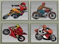 Jeu Mémoire des motos de course en ligne