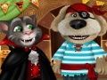 Jeu Talking Tom et Angela: Fête d'Halloween en ligne