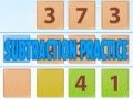 Jeu Pratique de la soustraction en ligne Jeu Pratique de la soustraction en ligne