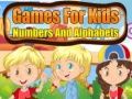 Jeu Jeux pour enfants : Nombres et lettres en ligne