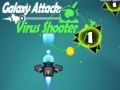 Jeu Tireur de virus de l'attaque galactique en ligne