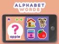 Jeu Mots de l'alphabet en ligne