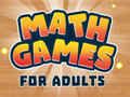 Jeu Jeux de mathématiques pour adultes en ligne