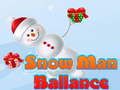 Jeu Équilibre Bonhomme de Neige en ligne