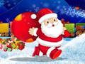 Jeu Glissade de Noël avec le Père Noël en ligne