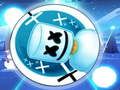 Jeu Hop Ball 3D : La balle dansante sur la route en tuiles Marshmello en ligne