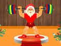 Jeu Père Noël Haltérophile en ligne