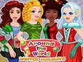 Jeu Autour du monde : Vacances d'hiver en ligne