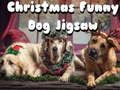 Jeu Puzzle de Noël Chien Amusant en ligne