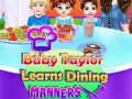 Jeu Bébé Taylor Apprend les Règles de la Table en ligne