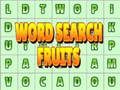 Jeu Mots mêlés Fruits en ligne