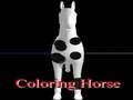 Jeu Coloriage de cheval en ligne