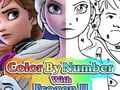 Jeu Coloriage par Numéros avec La Reine des Neiges II en ligne