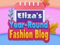 Jeu Le blog mode d'Eliza tout au long de l'année en ligne