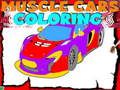 Jeu Coloriage de Voitures Muscle en ligne