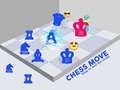 Jeu Mouvement d'échecs en ligne