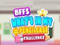 Jeu Défi BFFs : Qu'est-ce qu'il y a dans ma trousse ? en ligne