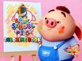 Jeu Retour à l'école : livre de coloriage cochon en ligne
