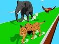 Jeu Course de Transformations Animales 3D en ligne
