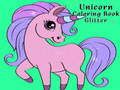 Jeu Livre de coloriage Licorne Paillettes en ligne