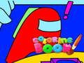 Jeu Livre de coloriage Among Us en ligne